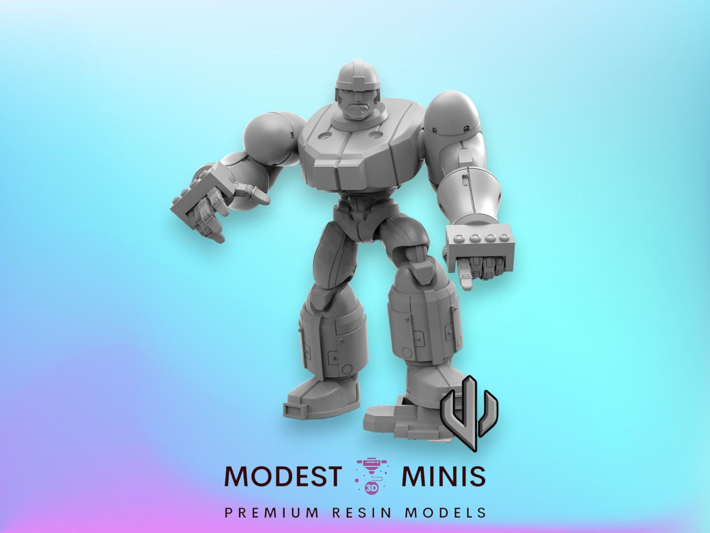 MVC Hunter Robot C - 32mm - 40mm Mini | Crisis Protocol Proxy | Trident