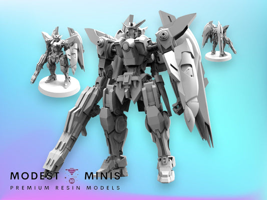 FKMSA Battle Droid EXOJA Type 1 Wing Upgrade - 32mm Scale Alien Miniature  | Batang City | Papsikels