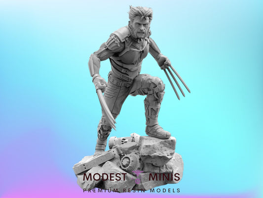 DOFP Clawed Berserker - Wolverine 40mm  Miniature | Crisis Protocol Proxy | Trident