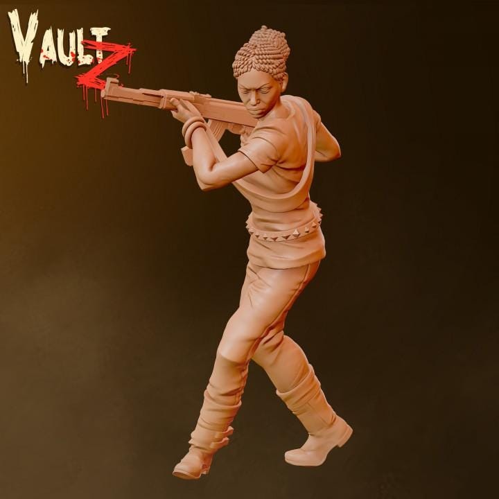 Survivors 4 Dead | 28mm - 100mm Scale Resin Mini | Zombicide | Vaultz