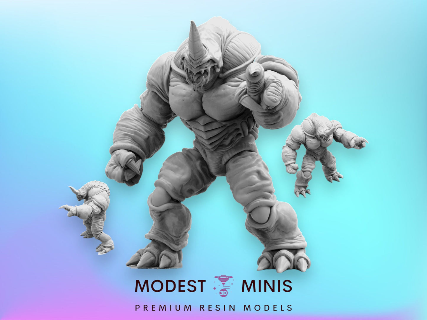 Hyper Papsinoid Berbederb B - Resin Cyberpunk Miniature  | Papsikels