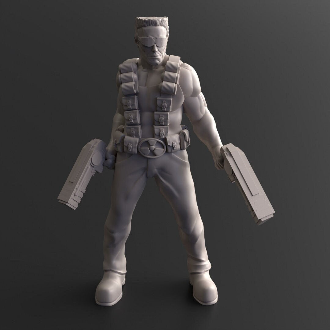 Survivor Baron Blowup | 28mm - 100mm Scale Resin Mini | Zombicide | Vaultz