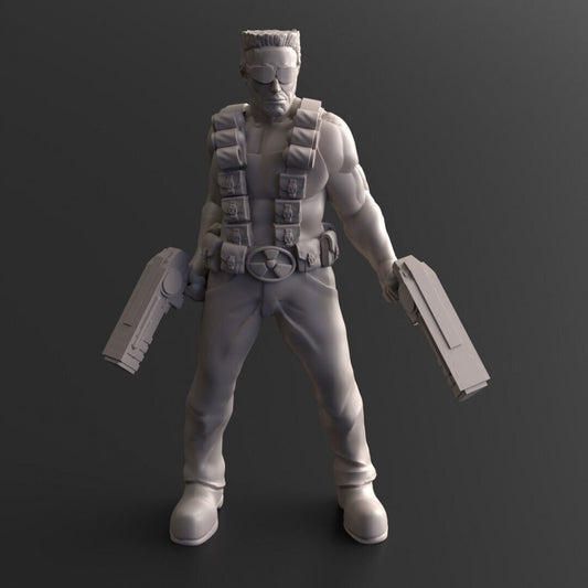 Survivor Baron Blowup | 28mm - 100mm Scale Resin Mini | Zombicide | Vaultz