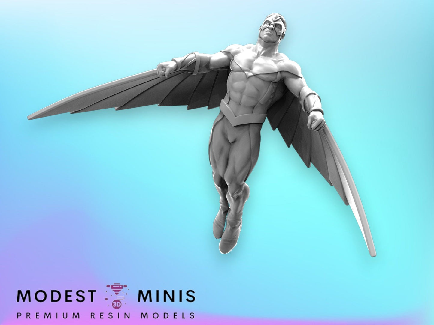 Classic Bird of Prey - 40mm  Miniature | Crisis Protocol Proxy | Trident