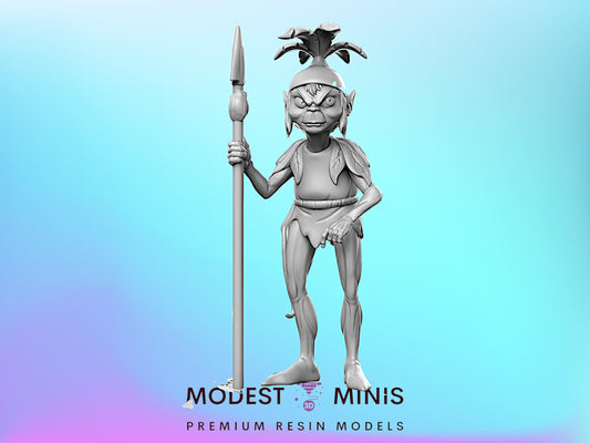 LOTR Wood Elf - 32mm Scale DnD Miniature | Dungeons and Dragons | Classic JRPG Mini - RN Estudio