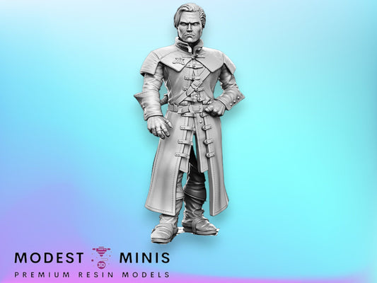 Vladreth Human Form - 28mm 32mm Scale DnD Miniature | Dungeons and Dragons | Witcher Contract - RN Estudio