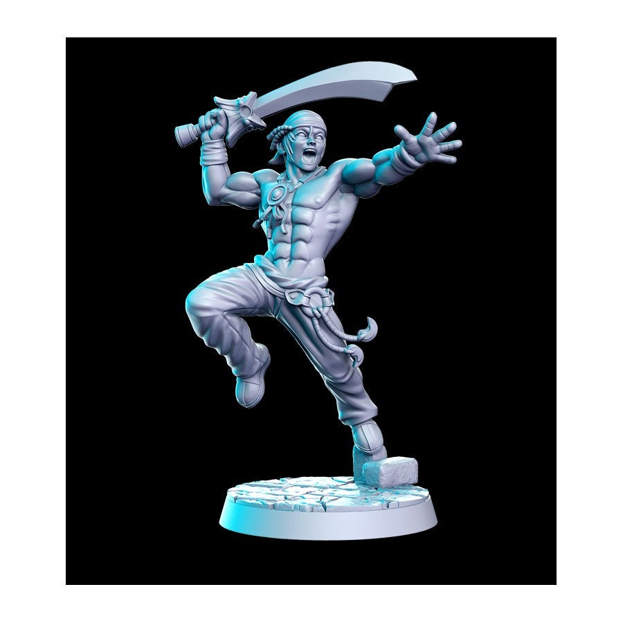 Hong Kong Gingko - 32mm Scale DnD Miniature | Dungeons and Dragons | JRPG Mini - RN Estudio