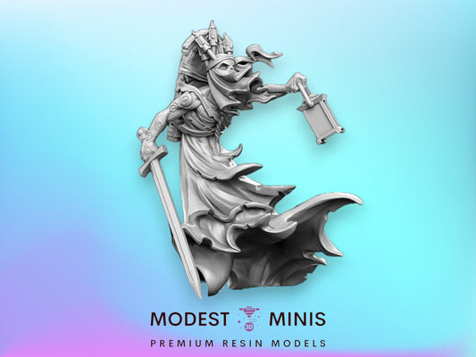 Tholmar Wraithlord - 28mm 32mm Scale DnD Miniature | Dungeons and Dragons | Witcher Contract - RN Estudio