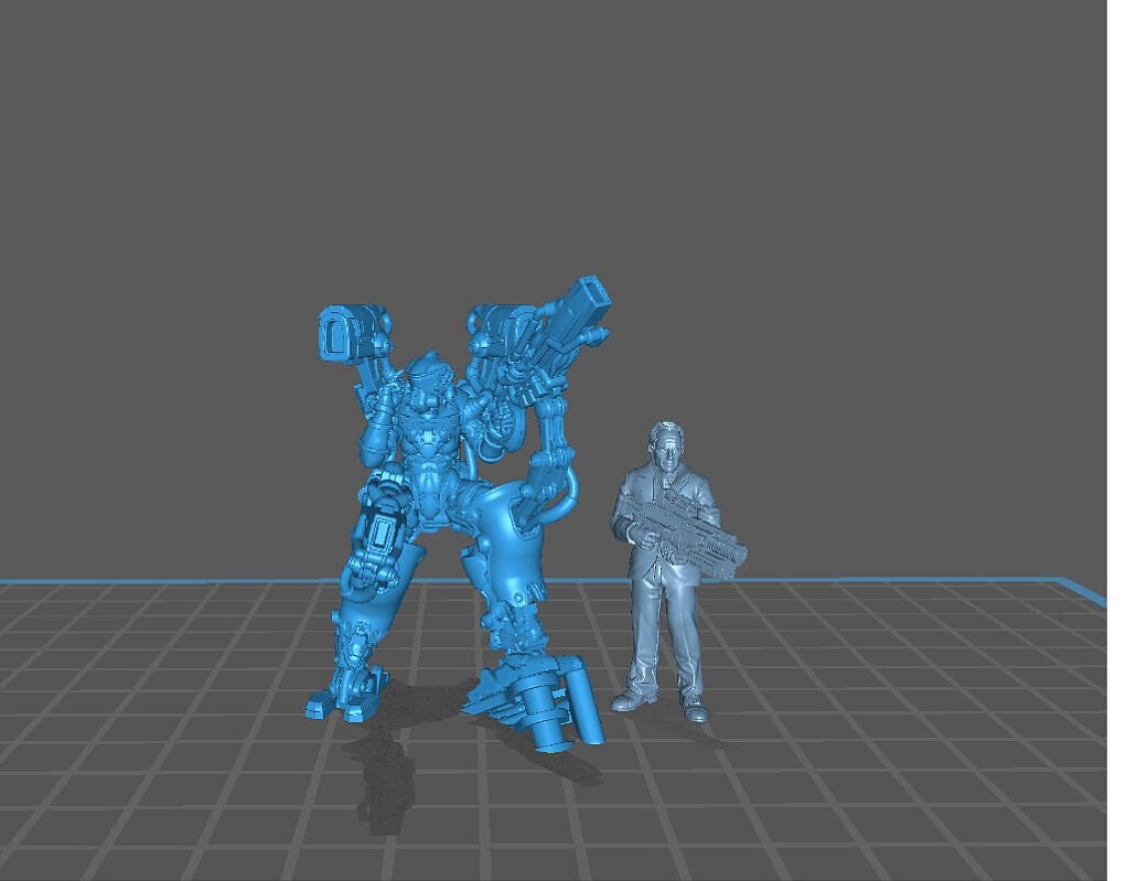 Shock Snaper Set - Resin Cyberpunk Miniature  | Papsikels