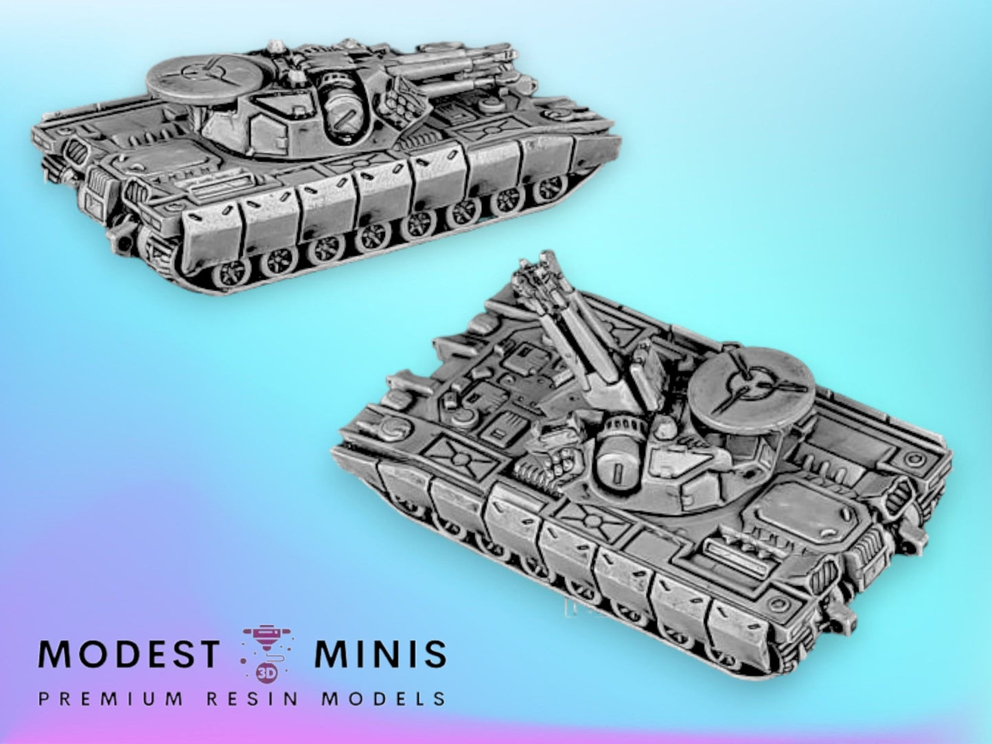 ZSUpartizan Anti-Aircraft Tank | 1:265 | 6mm Battletech Scale | Mecha | Sir Mortimer