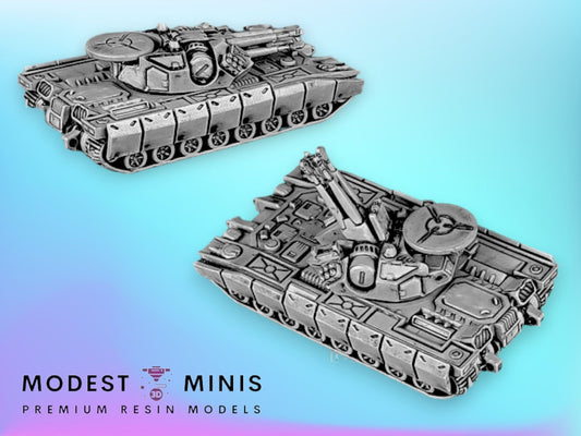 ZSUpartizan Anti-Aircraft Tank | 1:265 | 6mm Battletech Scale | Mecha | Sir Mortimer