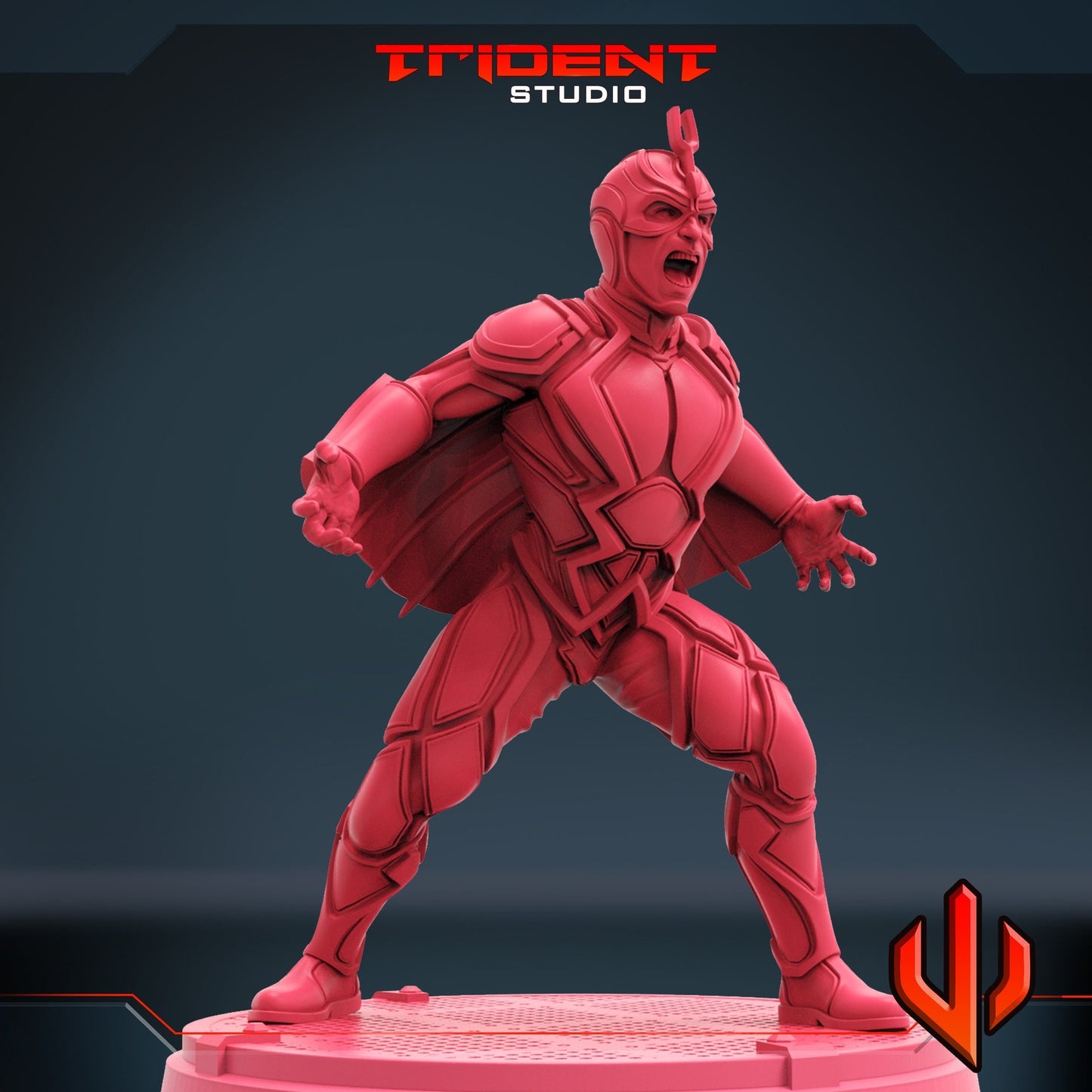 Keep Quiet A - Blackbolt 40mm  Miniature | Crisis Protocol Proxy | Trident