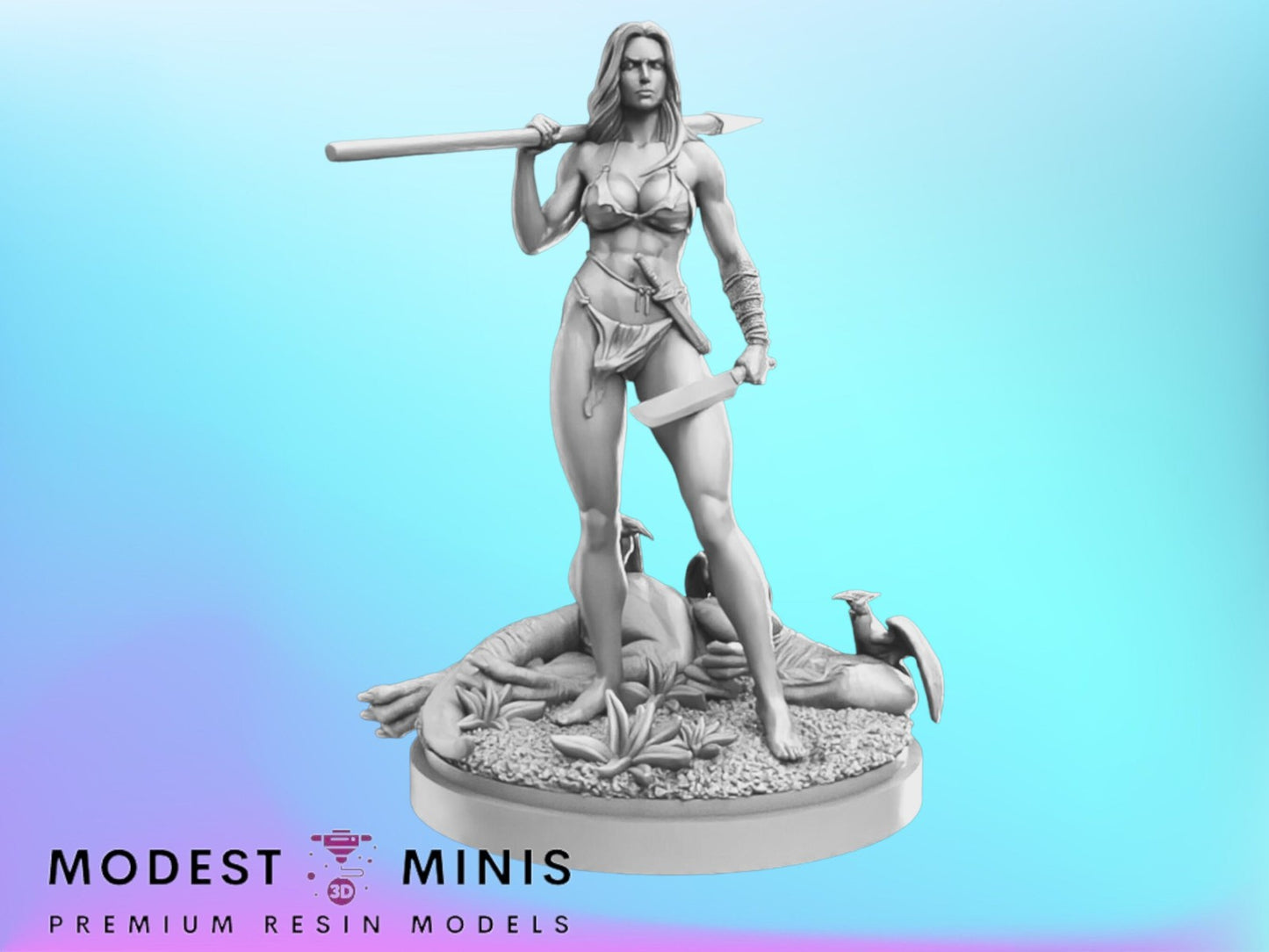 Lady Tarzan - 32mm - 40mm Mini | Crisis Protocol Proxy | C27
