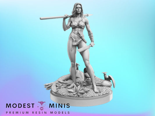 Lady Tarzan - 32mm - 40mm Mini | Crisis Protocol Proxy | C27
