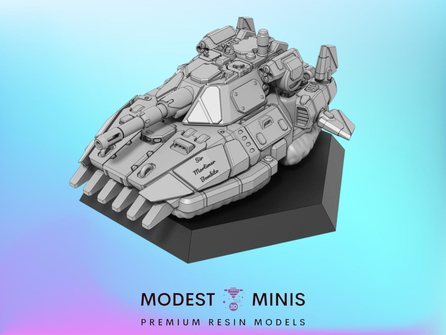 Scimi Hovercraft Hover Tank | 1:265 | 285 | 6mm Battletech Scale | SMB