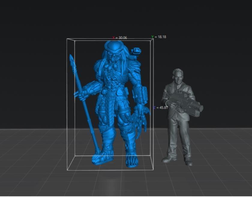 Chopper Skull Hunter - Resin 3D Print Alien Miniature | RPG | Sci fi | Cyberpunk | Role Playing | DnD | Papsikel