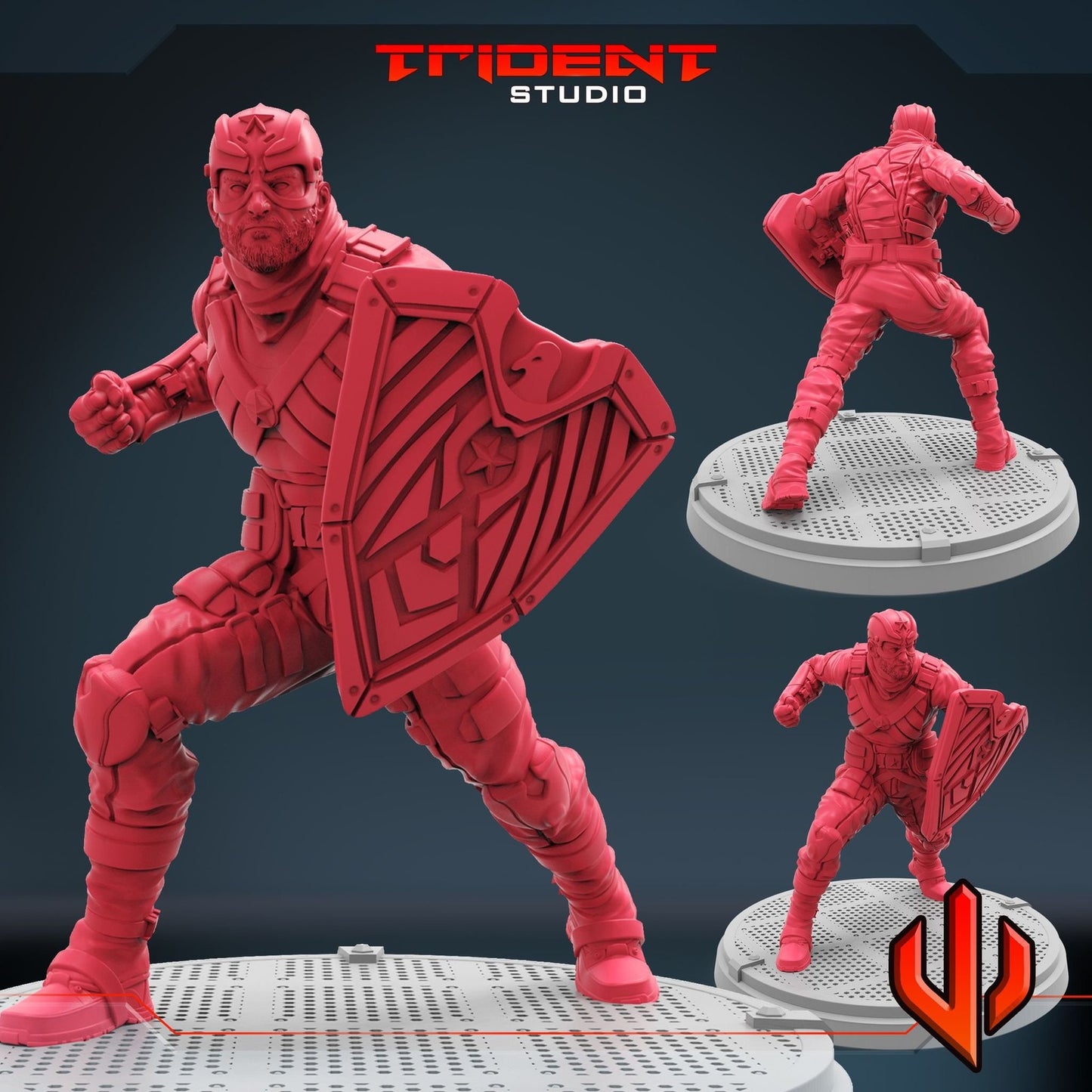 The Boys Friend or Foe - 40mm  Miniature | Crisis Protocol Proxy | Trident