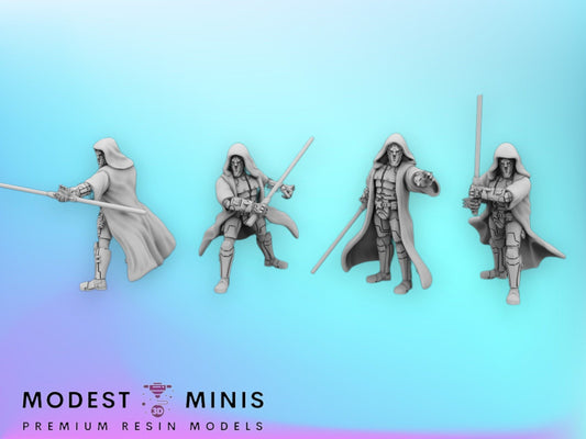 Dark Acolytes - 28mm - 40mm Scale | DnD | Star Wars Legion Mini