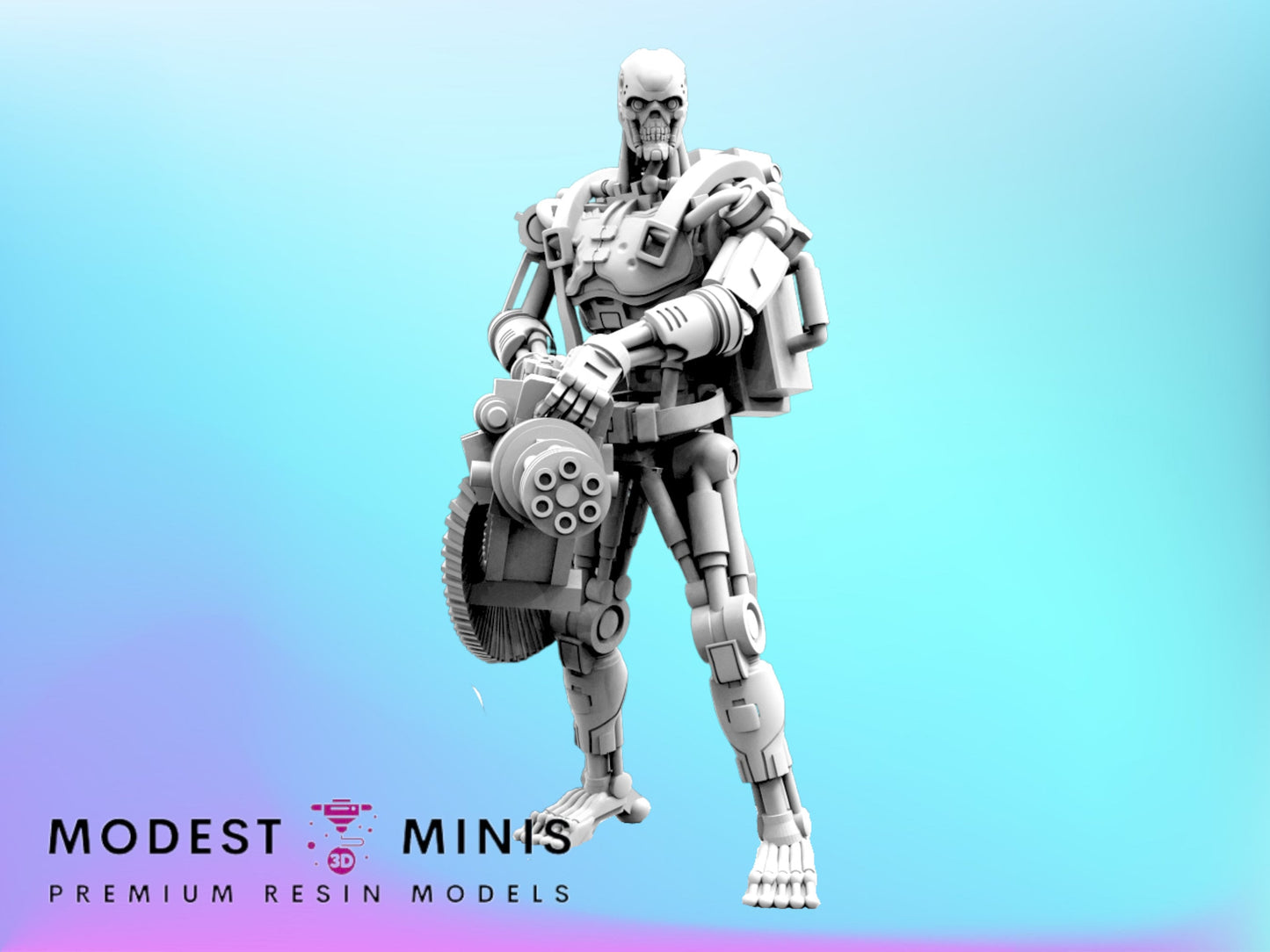 E-1000 Annihilator F - 32mm Scale Resistence | RPG | Sci fi | Cyberpunk | Role Playing | DnD | Papsikel
