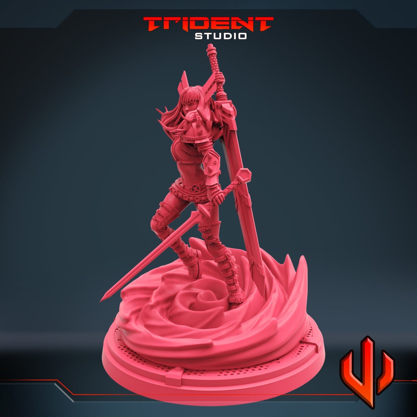 Sorceress Supreme Magik - 40mm  Miniature | Crisis Protocol Proxy | Trident