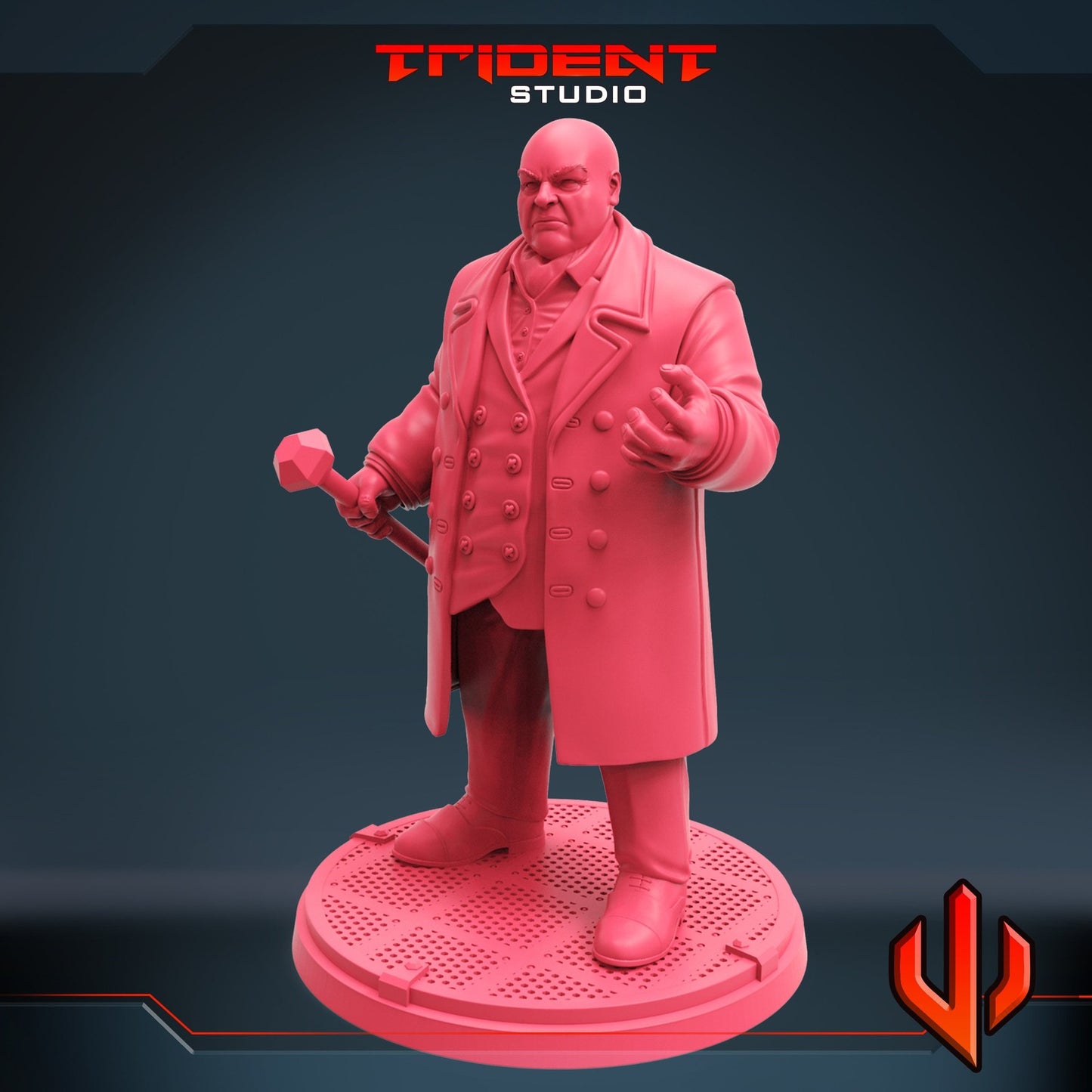 Big Boss A - Kingpin 40mm  Miniature | Crisis Protocol Proxy | Trident