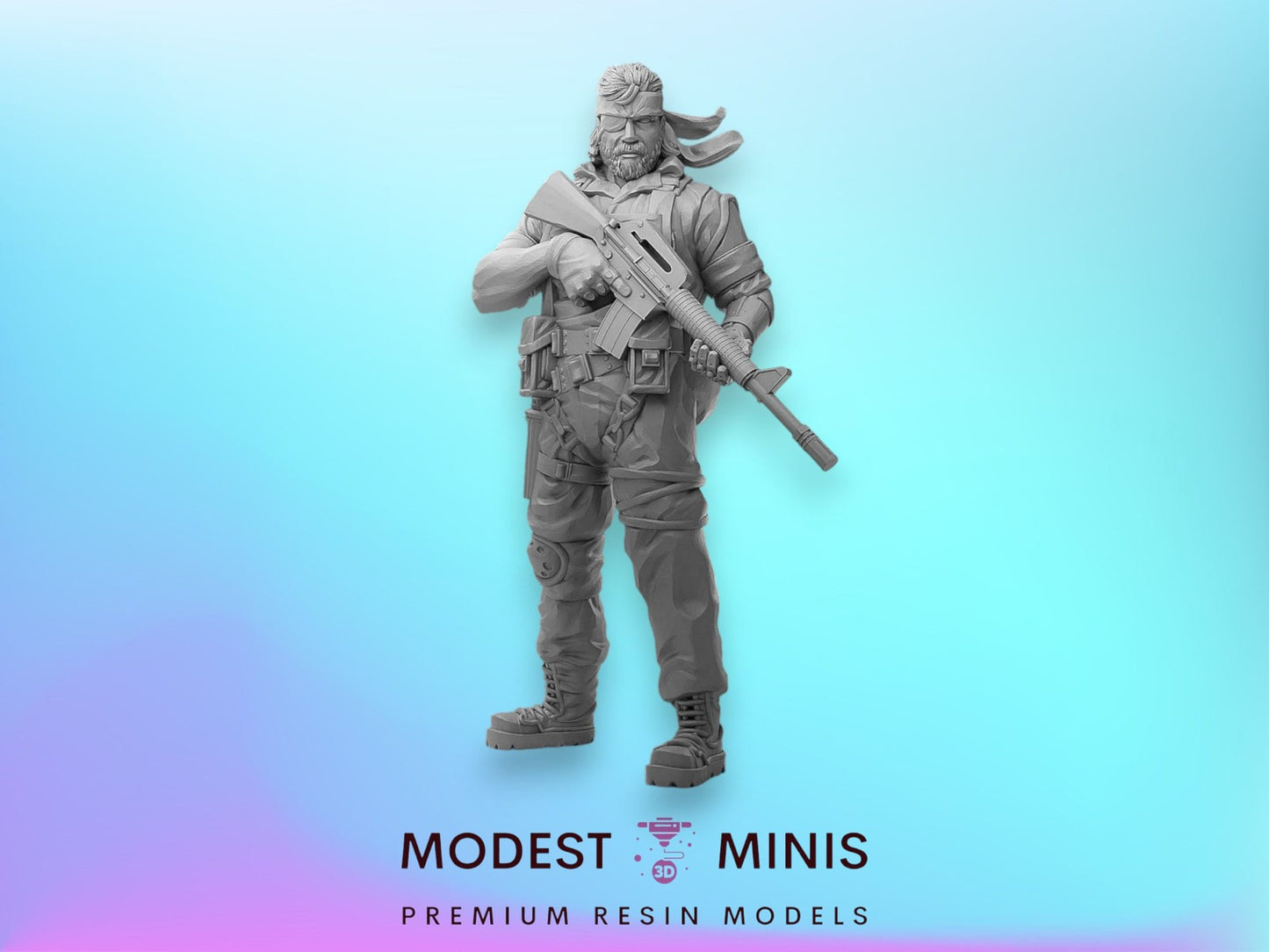 Survivor Big Boss | 28mm - 100mm Scale Resin Mini | Zombicide | Vaultz