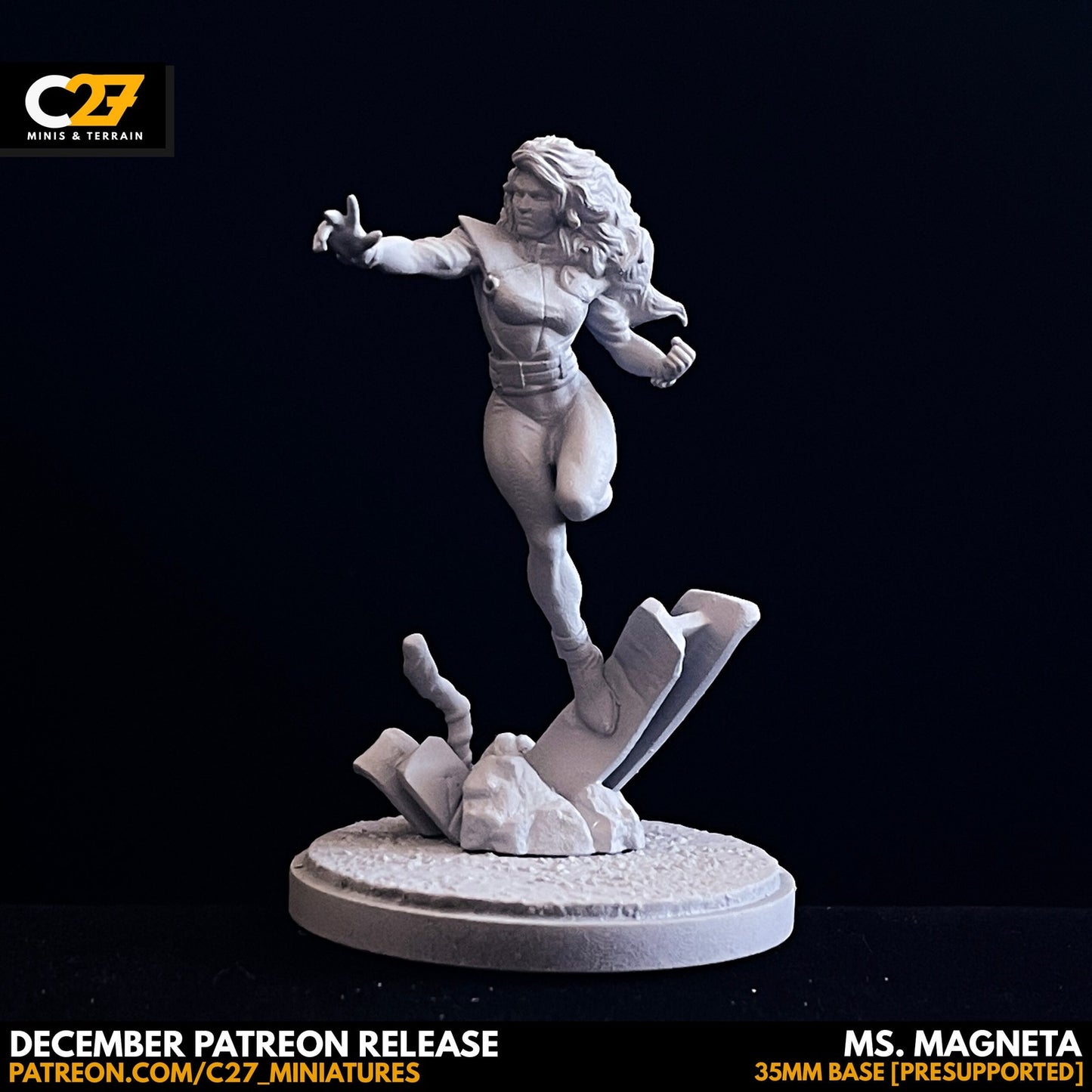 Ms Magenta - 32mm - 40mm Mini | Crisis Protocol Proxy | C27