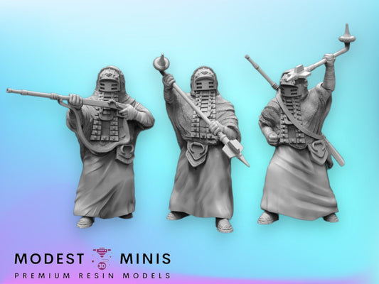 3pc Desert Raider Women - 28mm - 40mm Scale | Star Wars Legion Mini