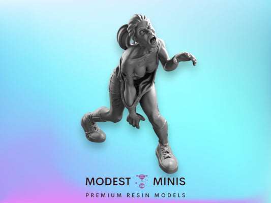 Zombie Walker 2 | 28mm - 100mm Scale Resin Mini | Zombicide | Vaultz