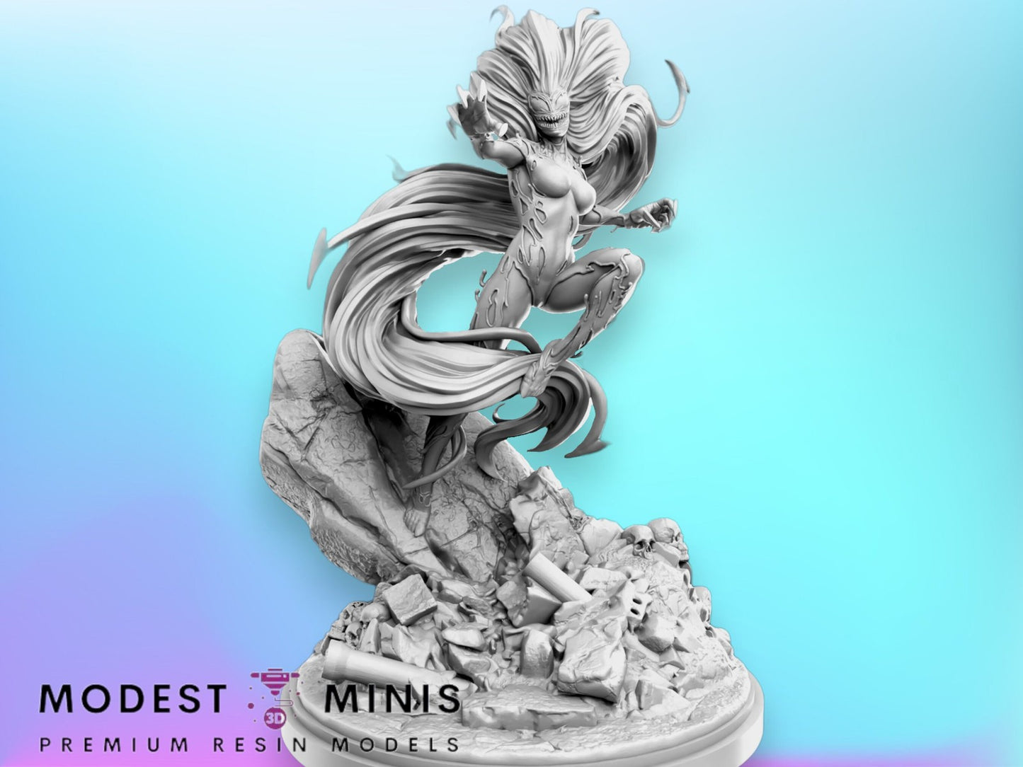 Donna Dangerous - 32mm - 40mm Mini | DnD Mini | Superhero | C27