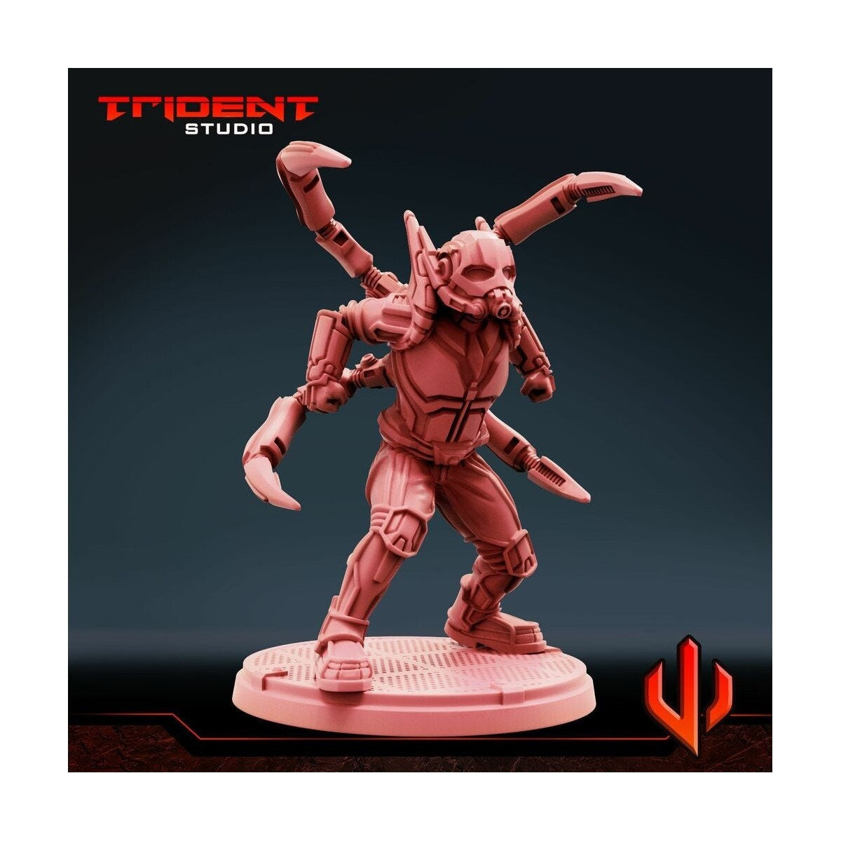 Readied Pim - 40mm  Miniature | Crisis Protocol Proxy | Trident