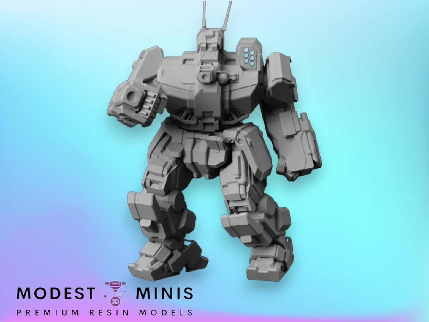 WVR-6m4 Wolverine | 1:265 | 6mm Battletech Scale | Mecha | Sir Mortimer