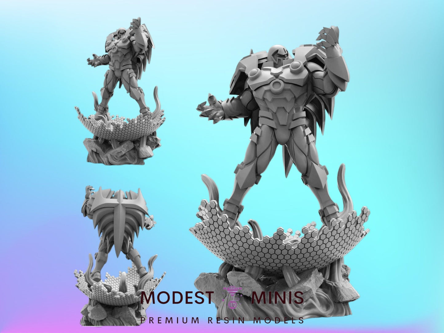 Two Become One Onslaught - 40mm  Miniature | Crisis Protocol Proxy | Trident