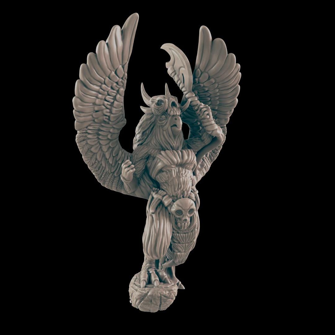 Fighter Heroes | 25mm - 100mm Scale | DnD | EC3D Fantasy Mini | Everyday Heroes
