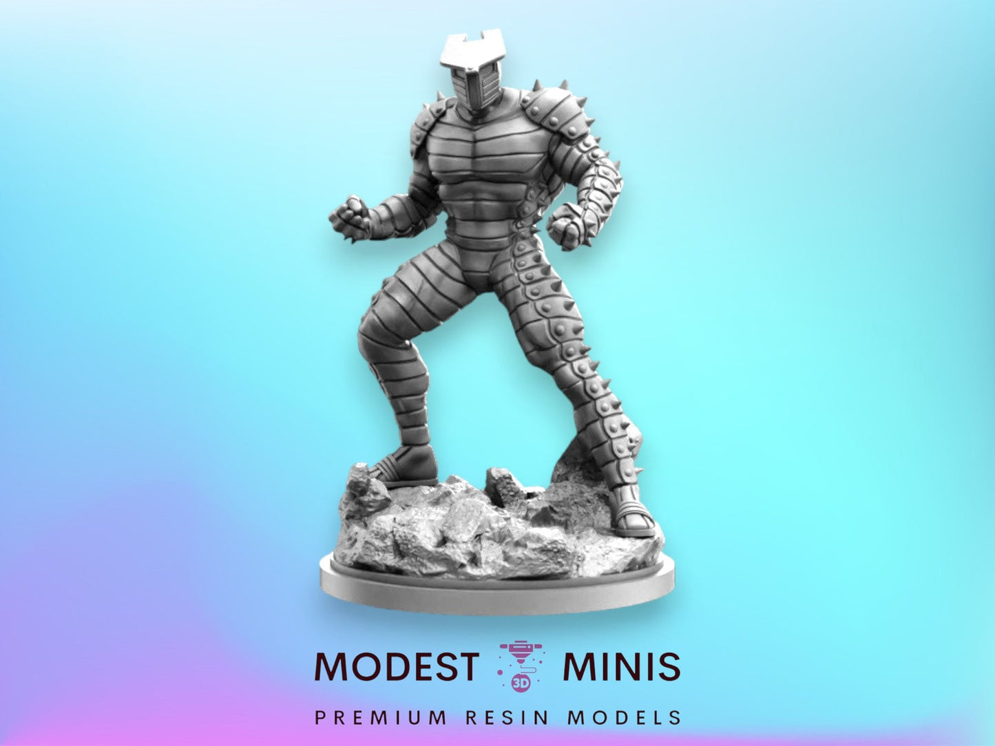 Lazer Face - 32mm - 40mm Mini | Crisis Protocol Proxy | C27