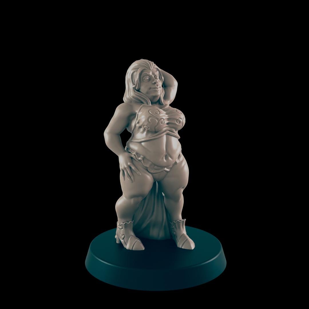 Love for Coin Brothel Set | 25mm - 100mm Scale | DnD | EC3D Fantasy Mini | Everyday Folk