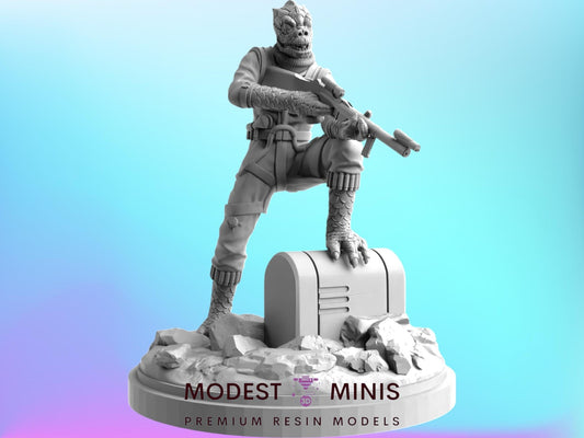 Scaled Space Shrek - 28mm - 40mm Scale | D&D | C27 Star Wars Legion Mini