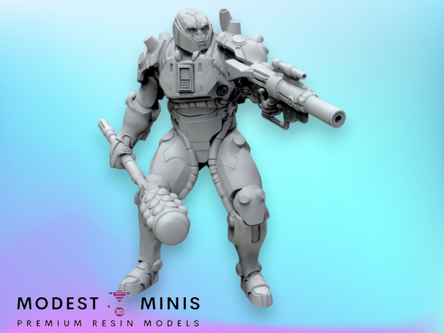 The Giant Warrior - 28mm - 40mm Scale | Black Remnant Star Wars Legion Mini