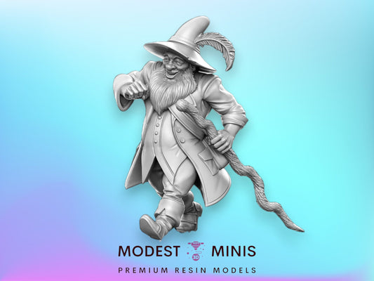 Tim Hombadur Wanderer - 32mm Scale DnD Miniature | Dungeons and Dragons | JRPG Mini - RN Estudio