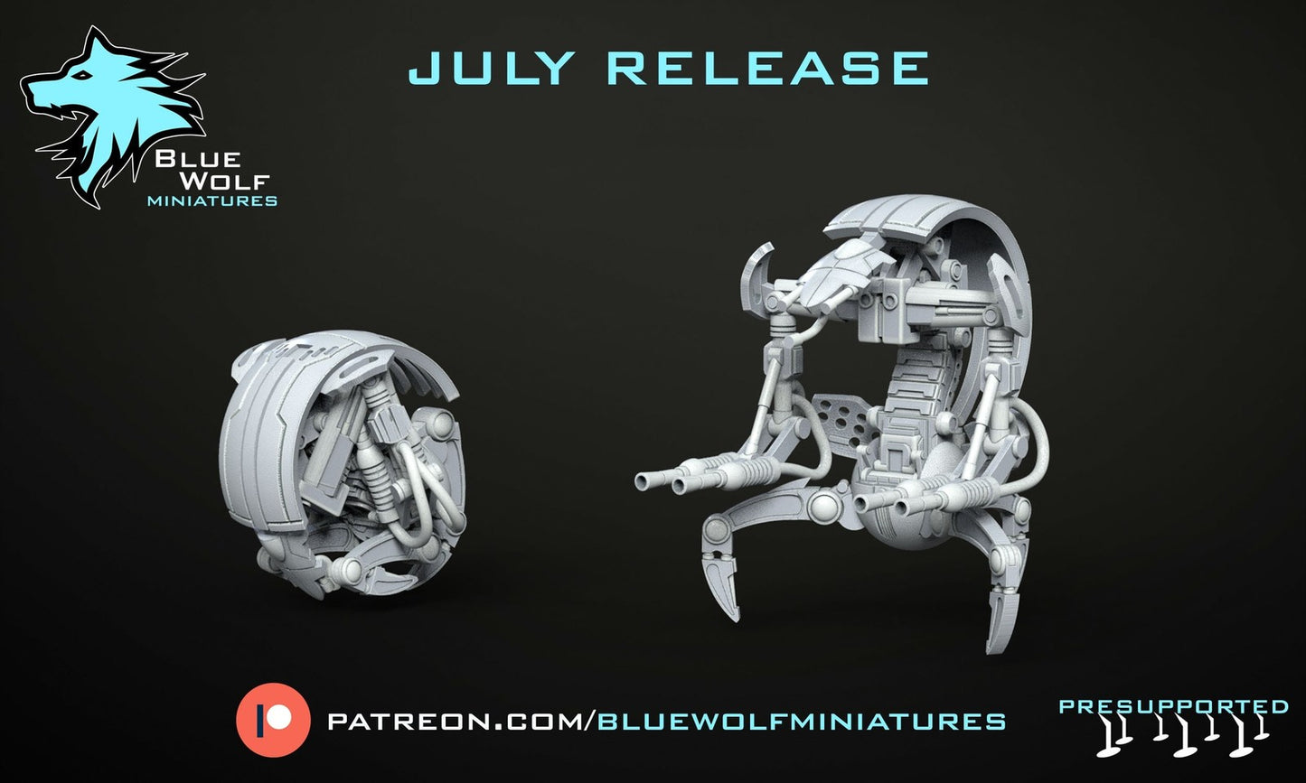 Destroyer - 28mm - 40mm Scale | Blue Wolf Star Wars Legion Mini