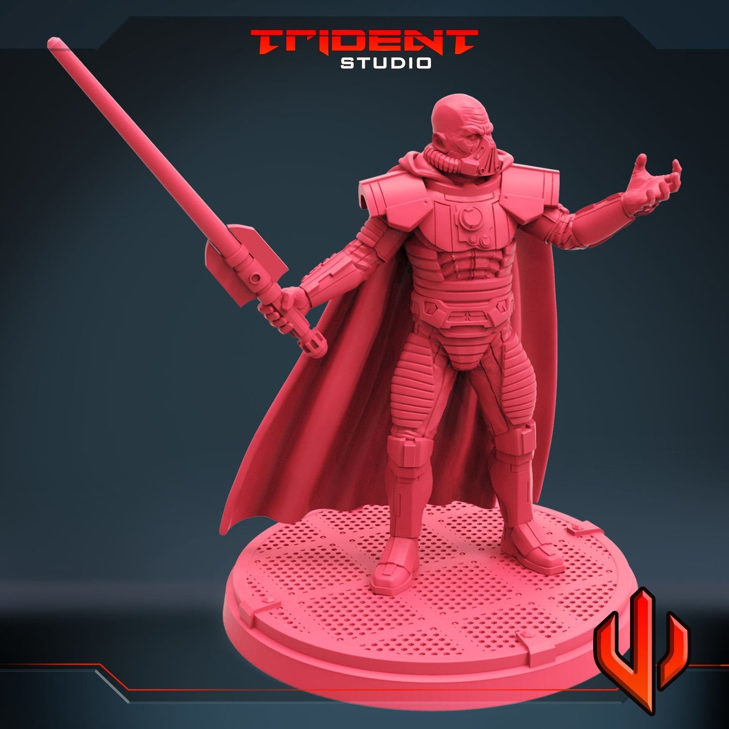 Ancient Evil Lord A - 28mm - 40mm Scale | DnD | Trident Star Wars Fan Art