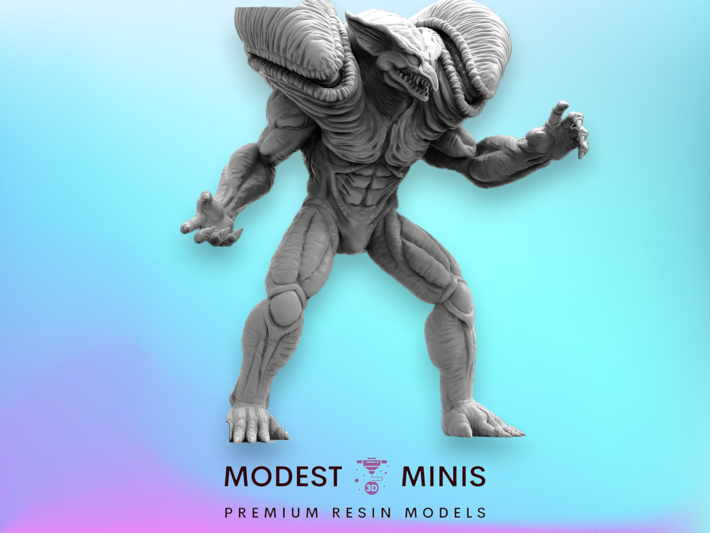 Papsinoid Velamore B - Resin Cyberpunk Miniature  | Papsikels