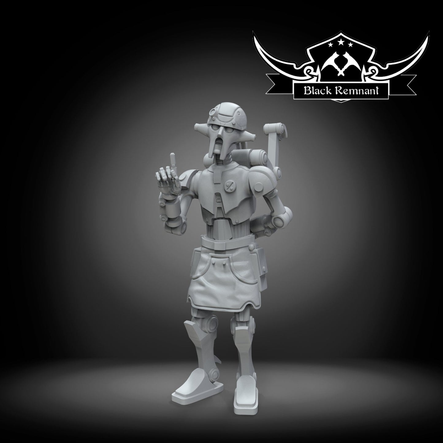 Mystical Droid Architect - 28mm - 40mm Scale | D&D | Star Wars Legion Mini