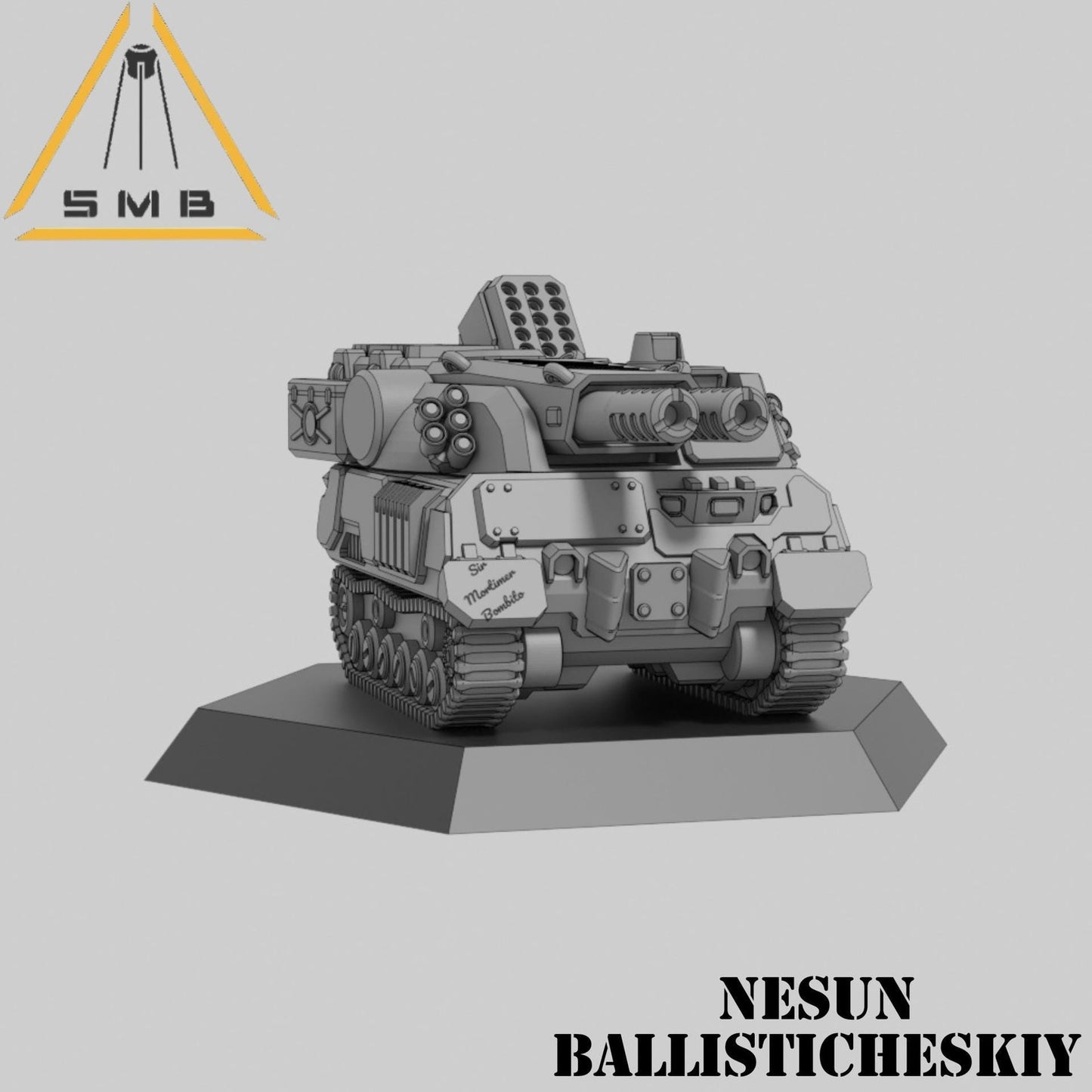 Nesun Ballisticheskiy Tank | 1:265 | 285 | 6mm Battletech Scale |