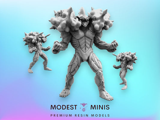 Hyper Papsinoid Grasker B - Resin Cyberpunk Miniature  | Papsikels