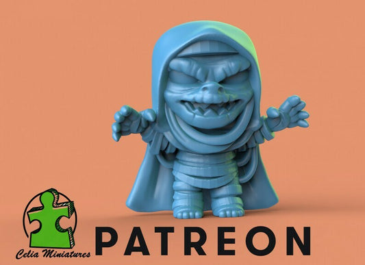 Chibi Mummy  - 28mm - 54mm Scale