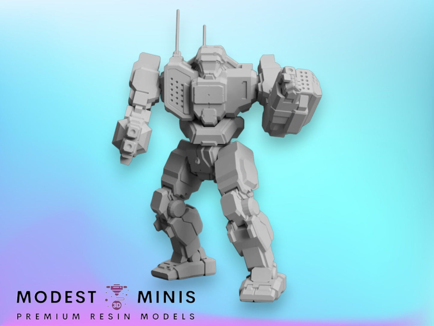 Trebuchet TBT | 1:265 | 6mm Battletech Scale | Mecha | Sir Mortimer