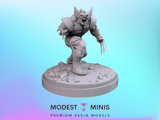 Bub's Brains Wolverine - 32mm 32mm - 40mm Mini | Crisis Protocol Proxy | C27