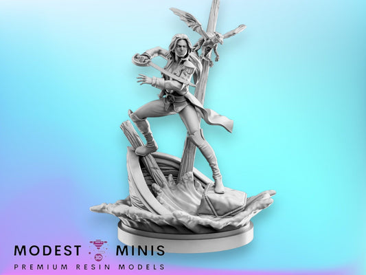Cap n Kitty - 32mm - 40mm Mini | Crisis Protocol Proxy | C27