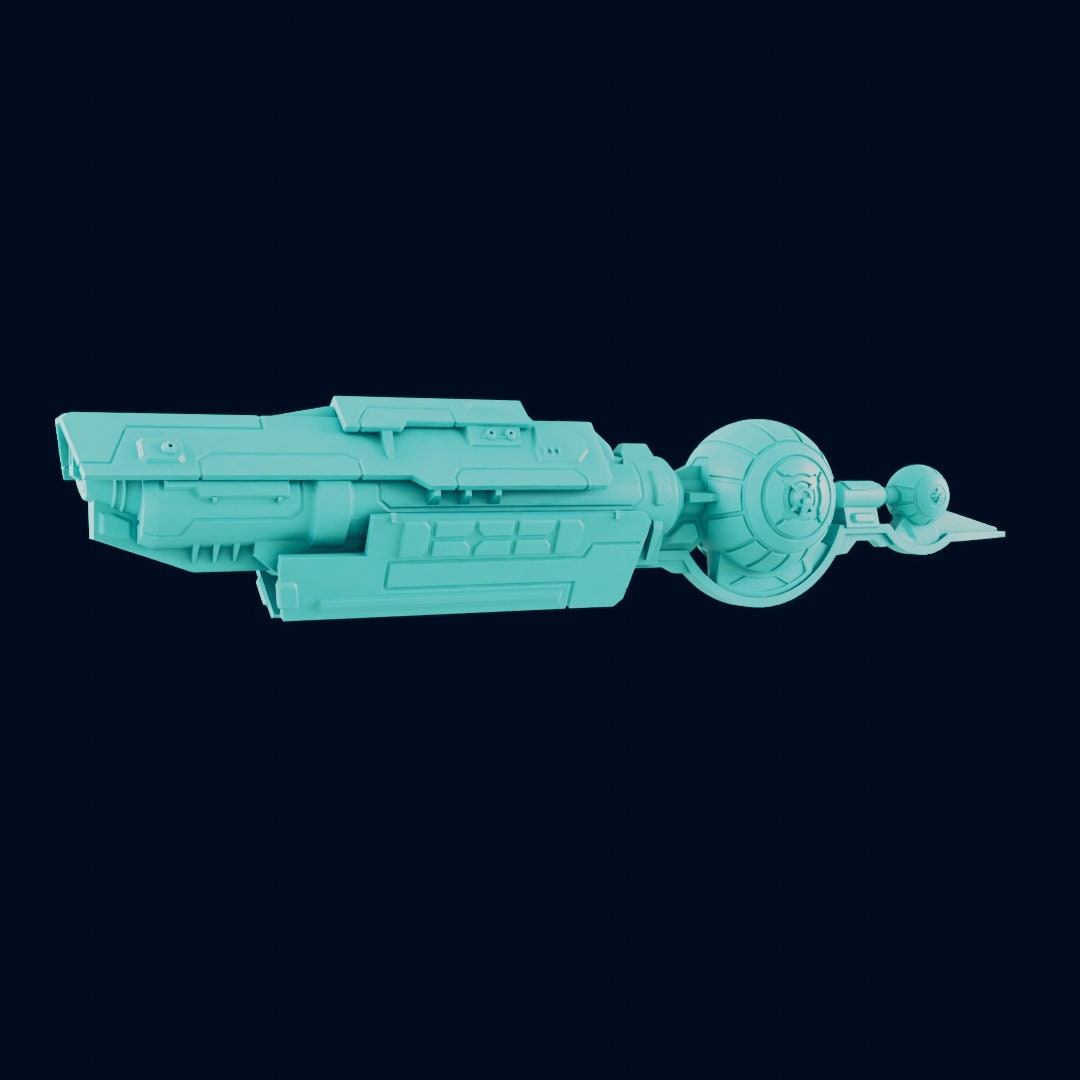 Merconian Command Ship - Fleetscale Mini | Starfinder | Billion Suns | Starmada | Firefly | Astra Nebula